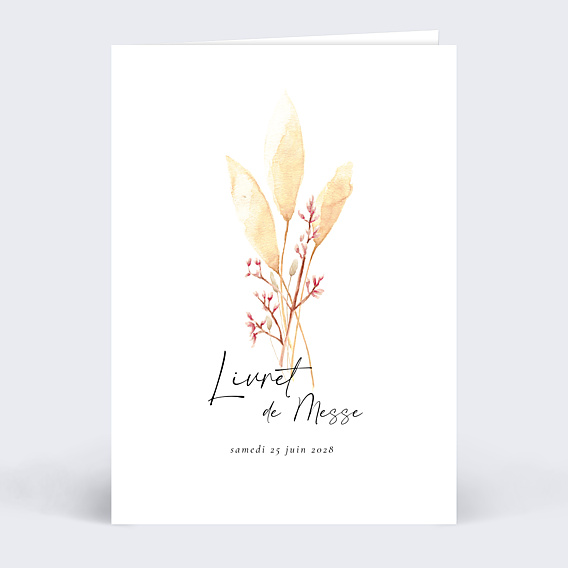Livret messe mariage Bohemia