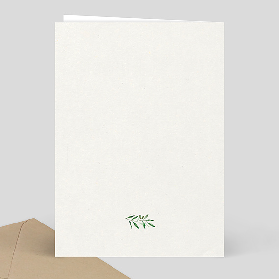 Livret messe mariage  Arche et Oliviers Verso