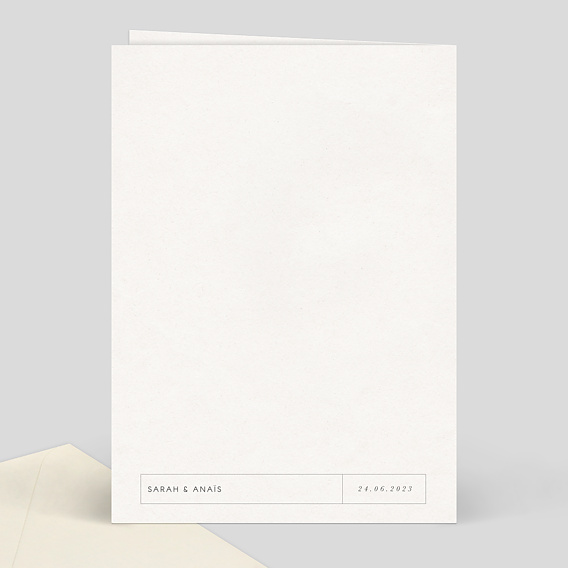 Livret messe mariage Fleurs Pressées Verso