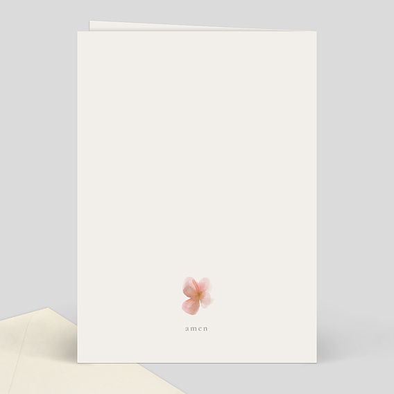 Livret messe mariage  Profusion Aquarelle Verso