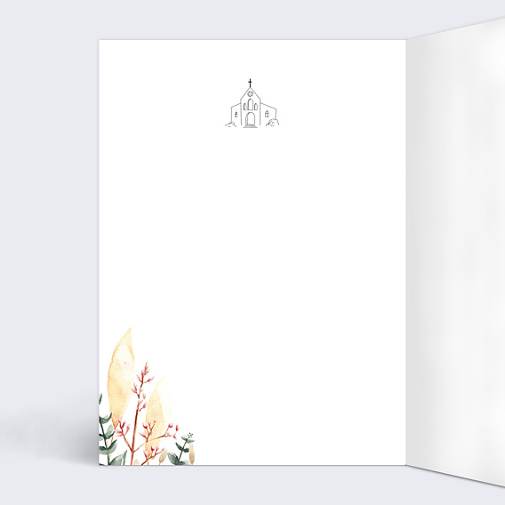 Livret de Messe Mariage Bohemia
