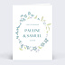 Livret de Messe Mariage Petites fleurs bleues