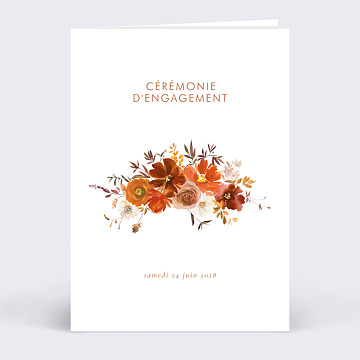 Livret de Messe Mariage  Bouquet Parfum
