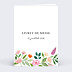 Livret messe mariage  Couronne Champêtre Aquarelle