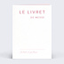 Livret messe mariage  Maison Lemoine X Popcarte - Ivory