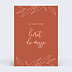 Livret messe mariage  Terracotta Flowers