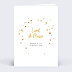 Livret de Messe Baptême Golden Dots