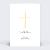Livret de Messe Baptême Croix d'Or
