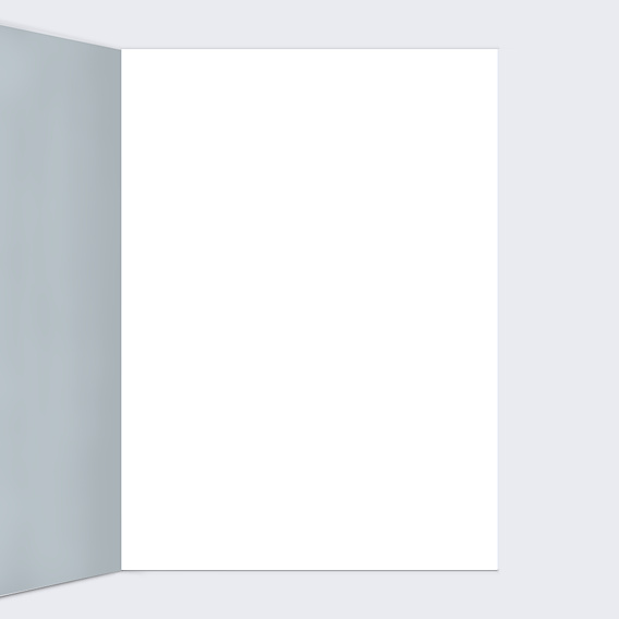 Livret de messe baptême  Charme Classique Intérieur Droit