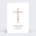 Livret de Messe Baptême Croix fleurie