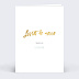 Livret de messe baptême  Gold Dots