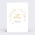 Livret de messe baptême  Golden Dots
