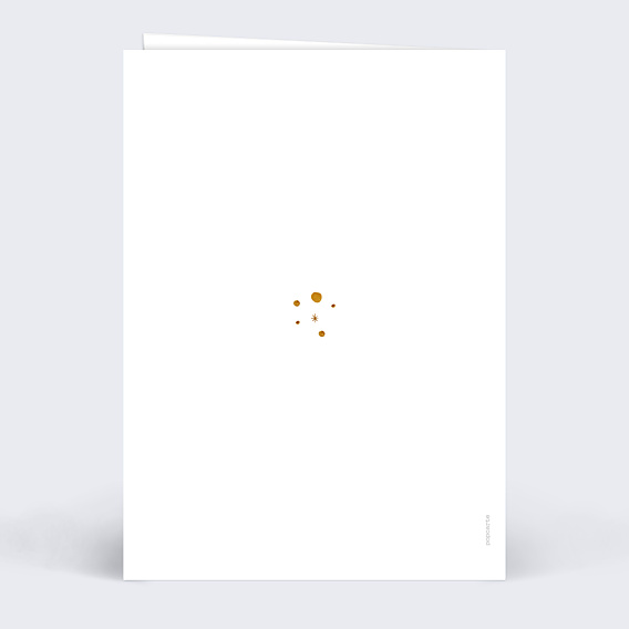 Livret de Messe Baptême Golden Dots