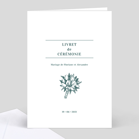 Livret de Messe de Mariage Badinage