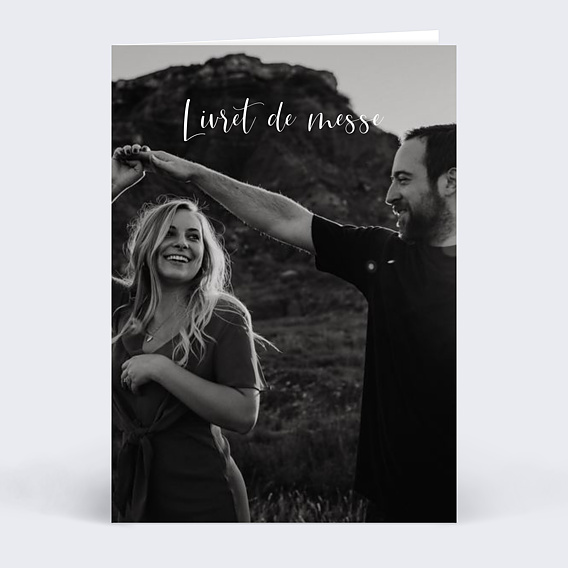 Livret messe mariage  Calligraphie