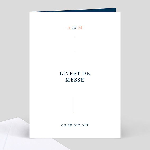 Livret de Messe de Mariage Caractère