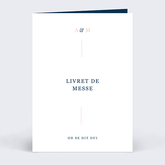 Livret messe mariage  Caractère