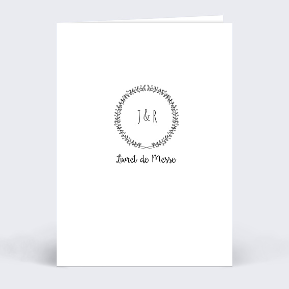Livret messe mariage  Couronne Fleurie