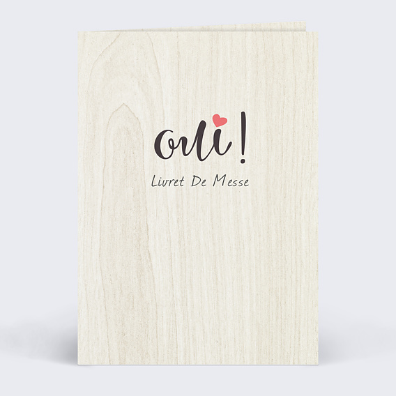 Livret messe mariage  Photomaton