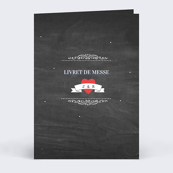 Livret messe mariage  Polaroïd