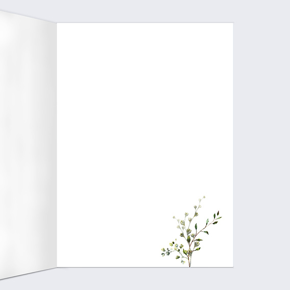 Livret de Messe Mariage Herbarium