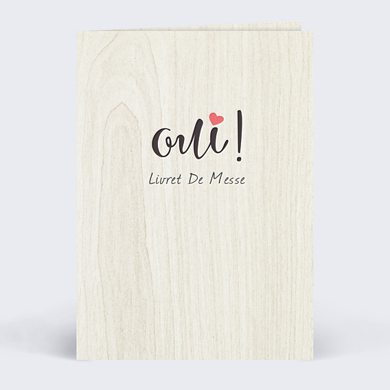 Livret de Messe Mariage Photomaton