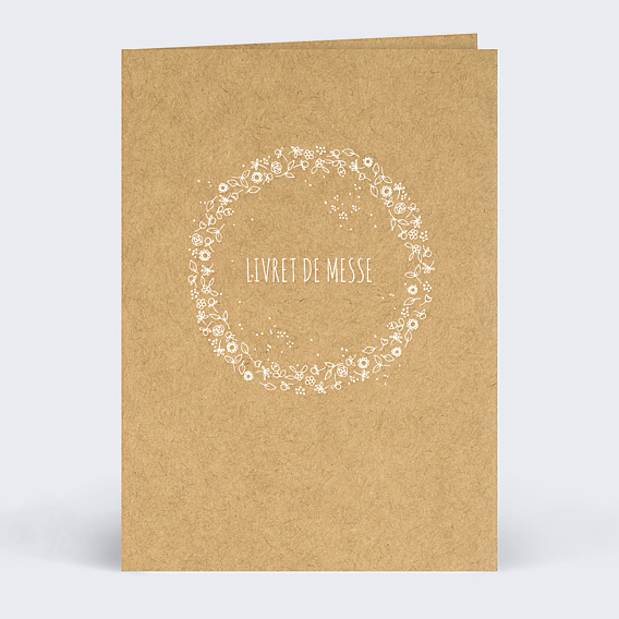 Livret de Messe Mariage Fleurs de Printemps