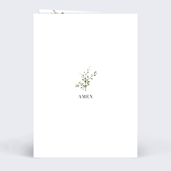 Livret de Messe Mariage Herbarium