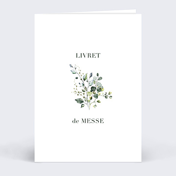 Livret de Messe Mariage Herbarium