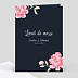 Livret messe mariage  Dark Peony