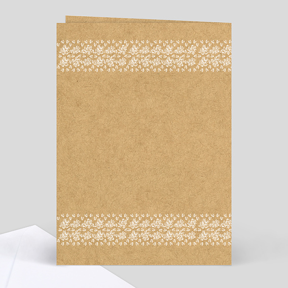 Livret messe mariage  Jolie Dentelle Verso