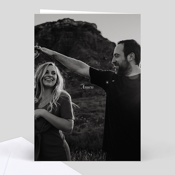 Livret messe mariage  Sobre & Jolie Verso