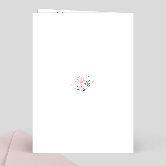 Livret messe mariage Couronne de Fleurs Verso