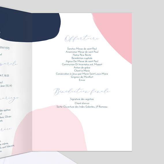 Livret messe mariage Livret de Messe OhBoy! Intérieur Droit