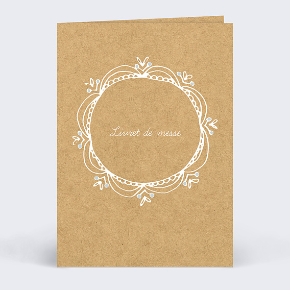 Livret messe mariage  Timeline Dentelle