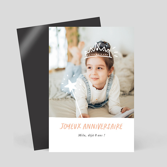 Magnet anniversaire Ma Couronne