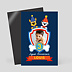 Magnet anniversaire Patrouille Party