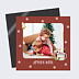 Magnet Carte de Noël Chocolat Chaud