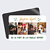 Magnet Noël Feuilles étoilées Recto