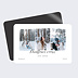 Magnet Carte de Vœux Particuliers Triptyque Original