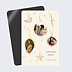 Magnet Carte de Vœux Particuliers Décorations
