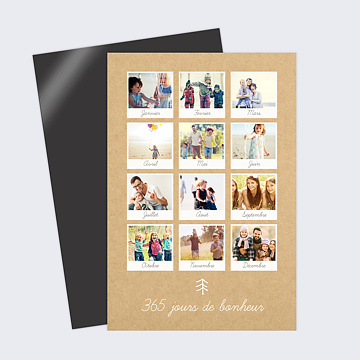 Magnet Carte de Vux Particuliers Carte vux calendrier 