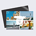 Carte postale aimantée Étiquette Espagne