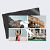 Carte postale aimantée Etiquette Italie