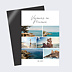 Carte postale aimantée Multi Photos Panoramique Recto