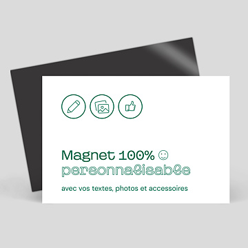 Magnet Carte Postale Carte postale vacances mod�le 100% personnalisable