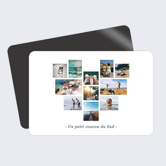 Magnet Carte Postale Lovely Summer