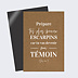 Magnet demande témoin mariage Bohème Femme