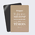 Magnet demande témoin mariage Bohème Homme