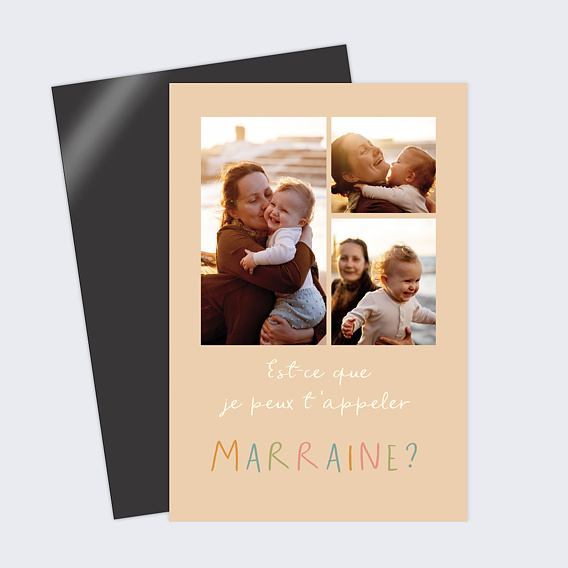 Magnet parrain marraine T'appeler